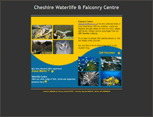 Tablet Screenshot of cheshire-waterlife.co.uk